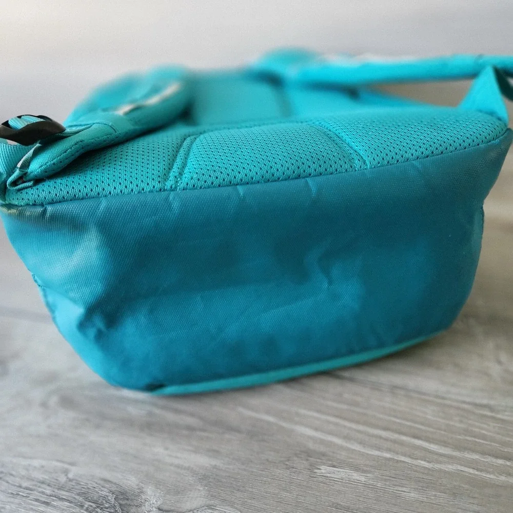 High Sierra Ripstop Multi-Compartment Backpack Turquoise Teal Reflective Bag